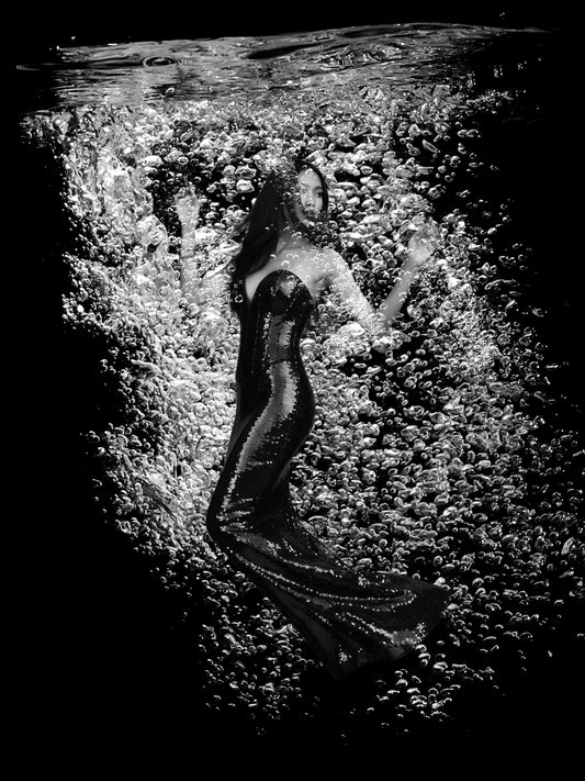 SIREN 4 | Limited Edition Fine Art Metal Print – Sirens Series by Carla Pivonski