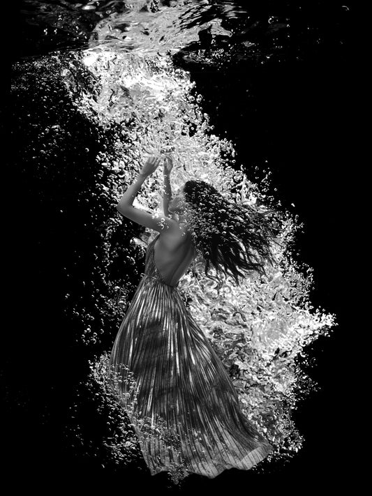 SIREN 5 | Limited Edition Fine Art Metal Print – Sirens Series by Carla Pivonski